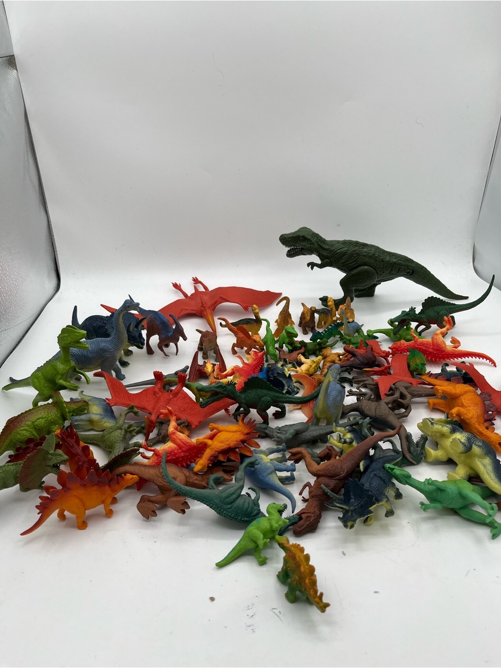 Huge Dinosaur Toy lot of 69 figures